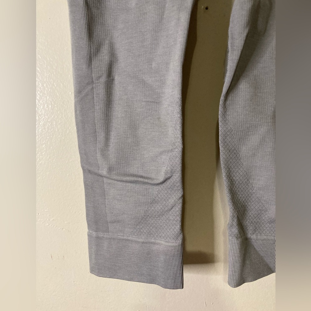 Lululemon Street Crop Regular Rise Grey Leggings Inseam 16 - Picture 6 of 9